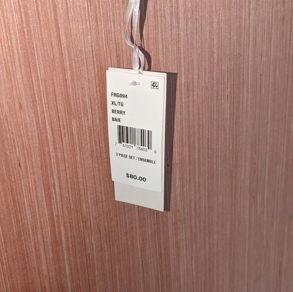 Linea Donatella XL 3 Piece Set Berry color - Picture 2 of 6